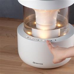 RHYTHM 9YYA29RH08 プールレス加湿器 MIST 350［ライトグレー