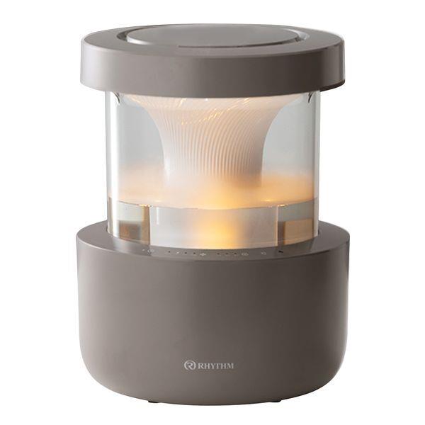 RHYTHM 9YYA29RH84 プールレス加湿器 MIST 350［ウォームグレー
