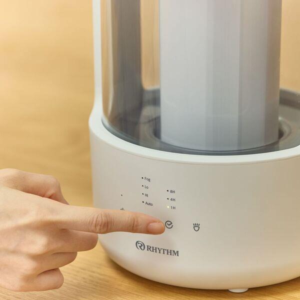 RHYTHMプールレス加湿器 グレー RHYTHM プールレス加湿器 MIST 350［ライトグレー］ 9YYA29RH08