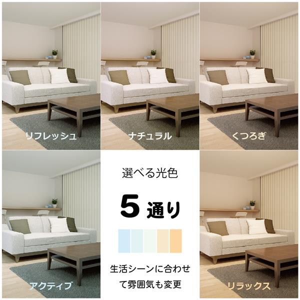 ホタルクス LEDシーリングライト[デュアルクロームデザイン]【5499lm