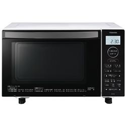 TOSHIBA ER-X18-W オーブンレンジ【18L/50・60Hz/フラットテーブル ...