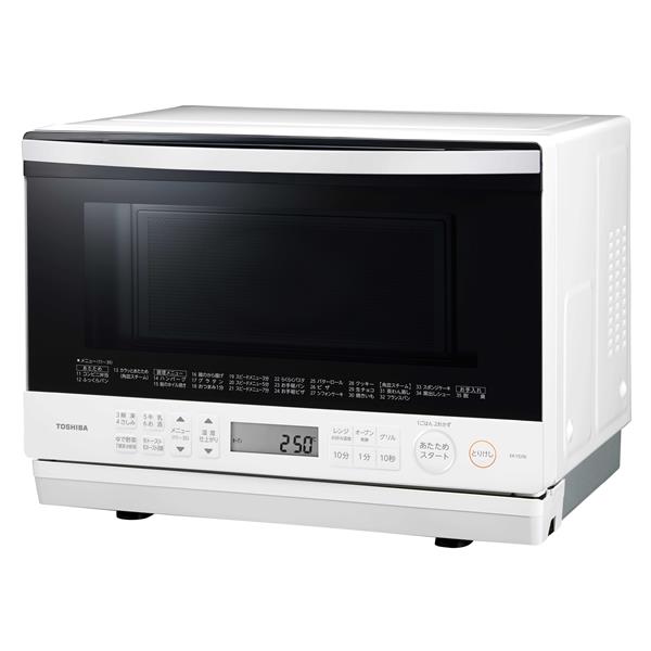 TOSHIBA ER-YD70-W 角皿式スチームオーブンレンジ 石窯ドーム【26L/50