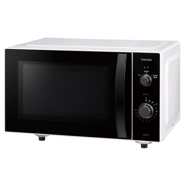 【TOSHIBA】ER-M17Y-W 東芝 17L 単機能レンジ ホワイト 【電子レンジ】