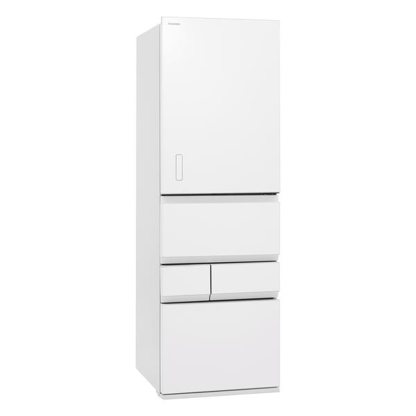 TOSHIBA 冷蔵庫【5ドア/左開き/452L/エクリュホワイト】☆大型配送対象
