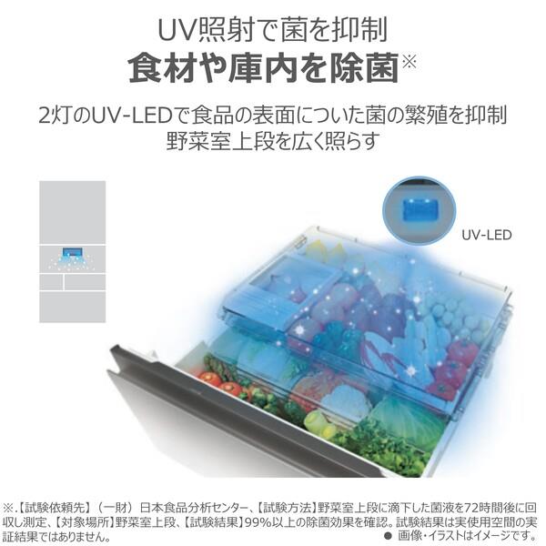TOSHIBA GR-Y510FZ-ZH 冷蔵庫VEGETA【6ドア/観音開き/508L