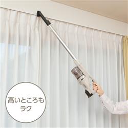TOSHIBA スティッククリーナー 超軽量1kg/スタンド付/布団用ブラシ付