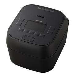 TOSHIBA RC-10VXT 炊飯器 ブラック TOSHIBA 東芝 真空圧力IHジャー炊飯器（5.5合炊き） 炎 匠炊き