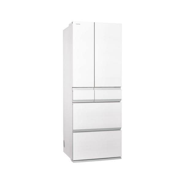 #K-19【ご来店頂ける方限定】TOSHIBAの6ドア冷凍冷蔵庫です デンキチWeb / 東芝 TOSHIBA 冷蔵庫 6ドア 586L フレンチドア FREEZA