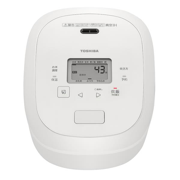 TOSHIBA IH炊飯器 RC-10E6VR 5.5合 炊飯器 ホワイト RC-10VRR [5.5合 /IH] 東芝｜TOSHIBA 通販