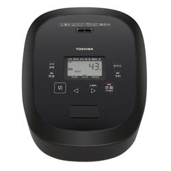美品 TOSHIBA RC-10VRP 5.5合炊き炊飯器 真空IH ブラック Amazon | 東芝 炊飯器 5.5合 真空 IH ジャー炊飯器 保温40時間