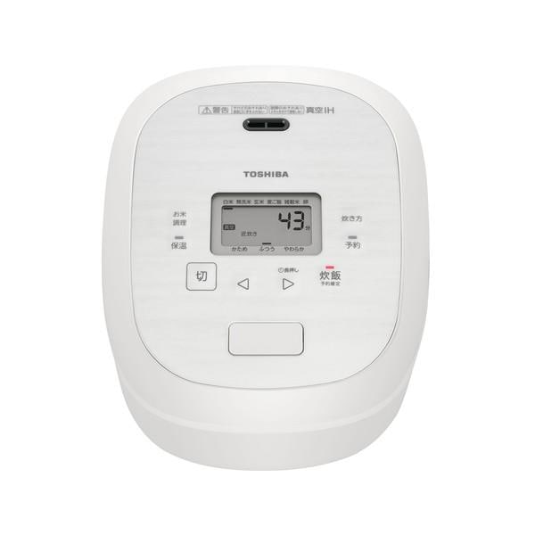 TOSHIBA 5.5合真空IH炊飯ジャー ミルキーホワイト RC-10RXB-W | ノジマ