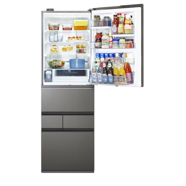 TOSHIBA 冷蔵庫VEGETA【5ドア/右開き/452L/フロストグレージュ