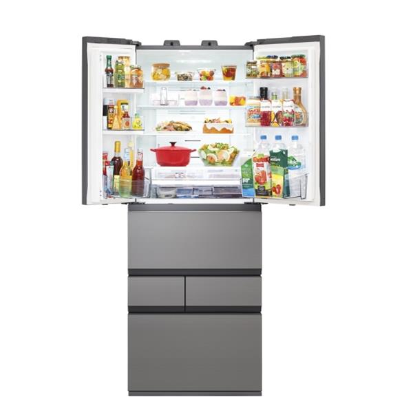 TOSHIBA 冷蔵庫VEGETA【6ドア/観音開き/551L/アッシュ