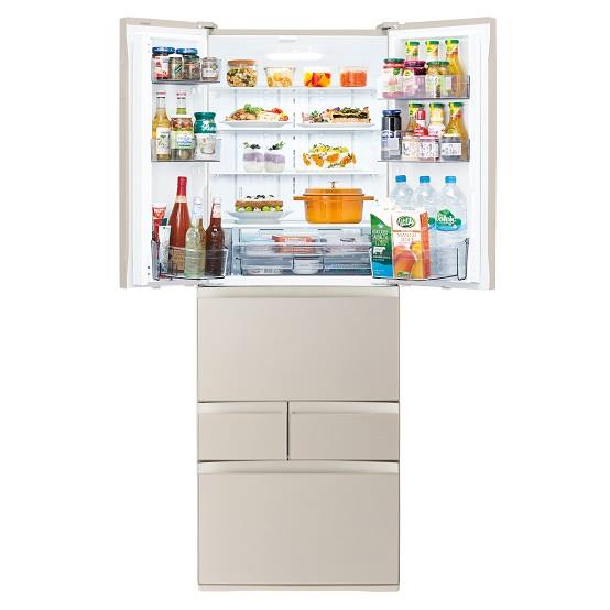 TOSHIBA 冷蔵庫 VEGETA 6ドア 観音開き 509L サテンゴールド ☆大型