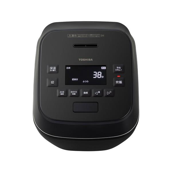 TOSHIBA 5.5合真空圧力IH炊飯ジャー グランブラック RC-10SGA-K