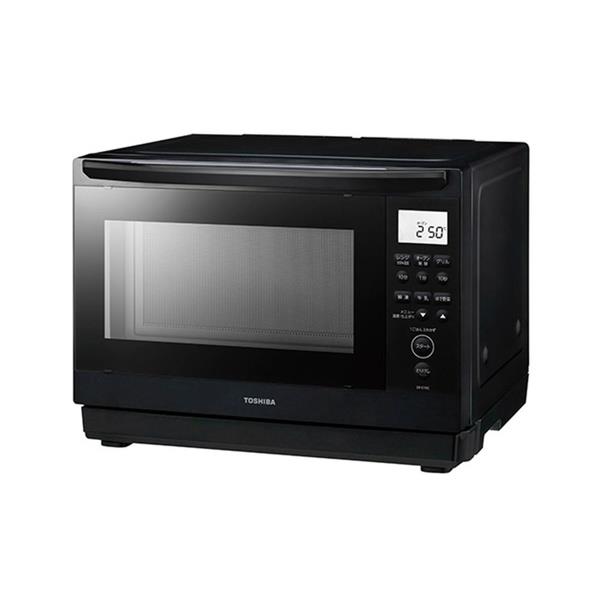 TOSHIBA オーブンレンジ [26L/過熱水蒸気オーブンレンジ/ブラック] ER