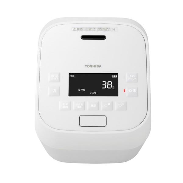 TOSHIBA 真空圧力IH炊飯器 3.5合炊 真空圧力IH グランホワイト RC-6MGA