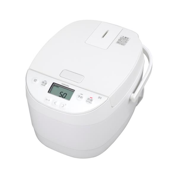 TOSHIBA 真空IH炊飯器 5.5合 ダイヤモンドコート TOSHIBA IH炊飯器[5.5合/備長炭ダイヤモンド釜/ホワイト] RC10HA-W