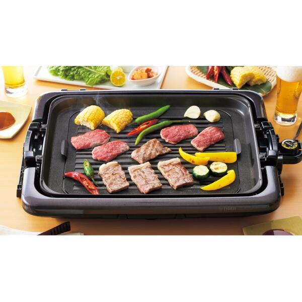 使用回数1回のみ❗️タイガー ホットプレート  穴あき・波型/平面/たこ焼き器