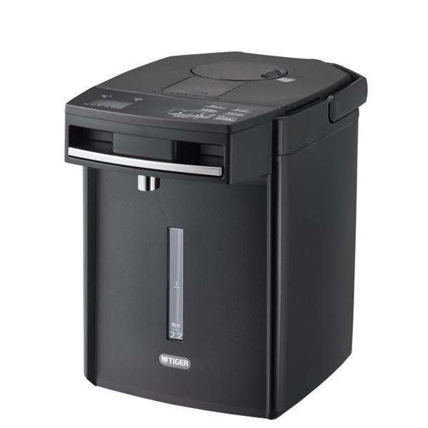 タイガー VE電気ポット 2.2L 蒸気レス 温度調節 アーバンブラック PIM
