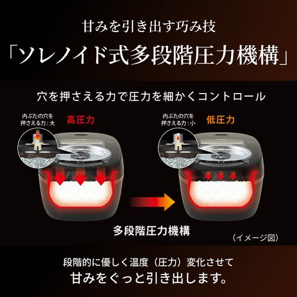TIGER JRI-G180WO 圧力IHジャー炊飯器【タイガーご泡火炊き/1升