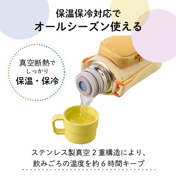タイガー ステンレスボトル【500ml/ハンドル付き2WAYタイプ/フラワー