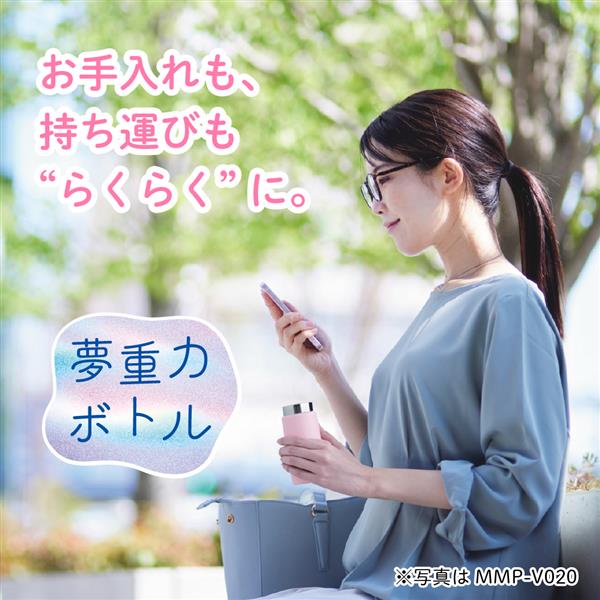 タイガー 真空断熱ボトル【200ml/保冷保温/スクリュー/フロストブルー