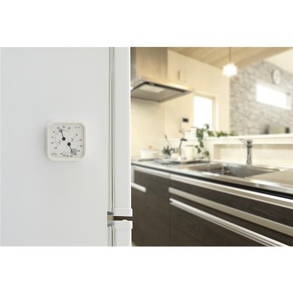 タニタ 温湿度計 【温度計/湿度計/アイボリー】 TT587IV | ノジマ