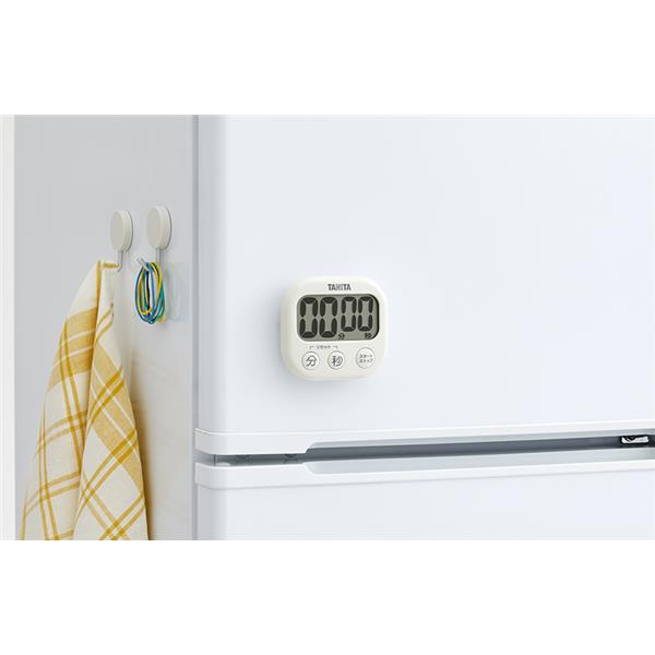 タニタ キッチンタイマー 抗菌でか見えタイマー【抗菌/大画面