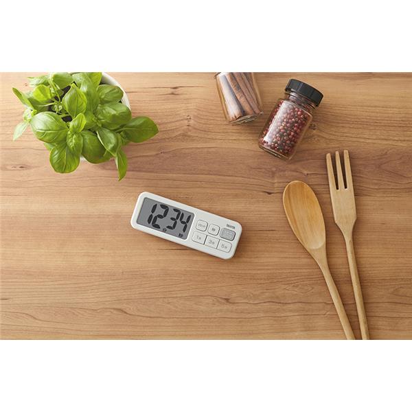 タニタ キッチンタイマー 抗菌でか見えタイマー【抗菌/大画面/マット