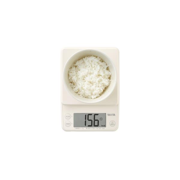 タニタ キッチンスケール 【最大計量2kg/最小表示0.5g/カロリー