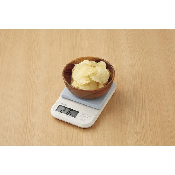 タニタ キッチンスケール 【最大計量1kg/最小表示1g/カロリーモード