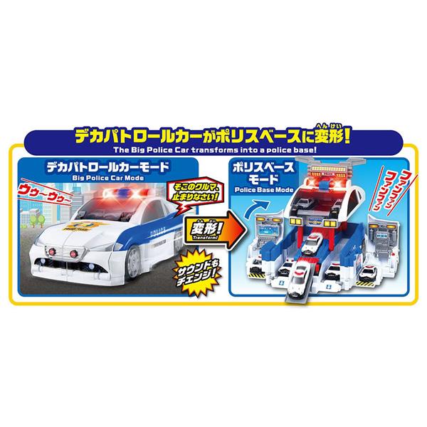 トミカ 変形出動！スクランブルデカパトロールカー | ノジマオンライン
