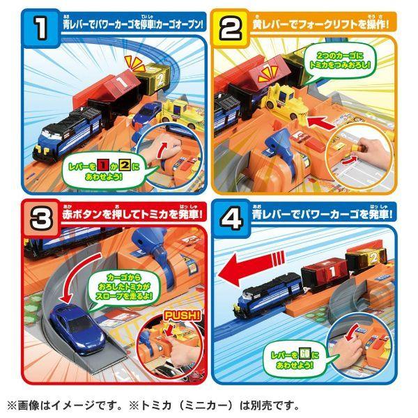 プラレール トミカを運ぼう!サクサクつみおろしターミナル | ノジマ