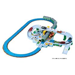 プラレール　トミカと遊ぼう！くるぞわたるぞ！カンカン踏切セット