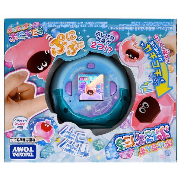ぷにるんず ぷにすたる クリアパープル ペット 携帯液晶　ぷにぷに カチコチ タカラトミー ぷにるんず ぷにすたる クリアパープル 育成