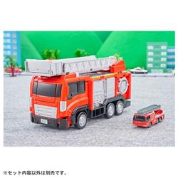 トミカビークルタウン 変形はしご消防車(トミカ付き)