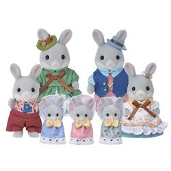 シルバニアファミリー C-81 わたウサギファミリー セレブレーションセット