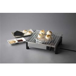 SURE 電気コンロ シュアー【ステンレス/五徳付き/コンパクト/シンプル