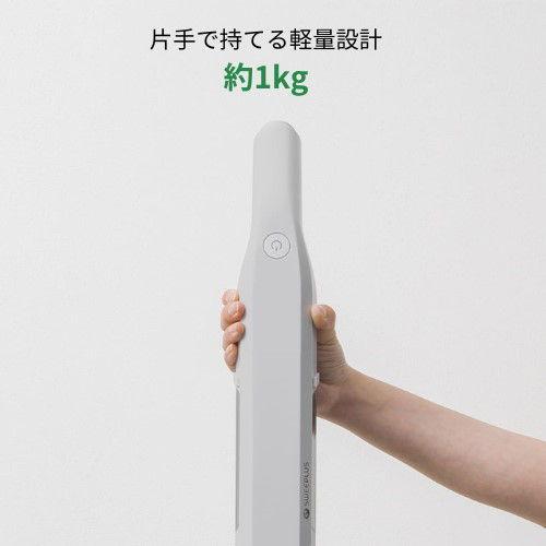 【新品未開封】SWEEPLUS Novus CM-DC27-LG ライトグレー クリーナー】コードレス極軽スティッククリーナーNOVUS[CM-DC27-LG