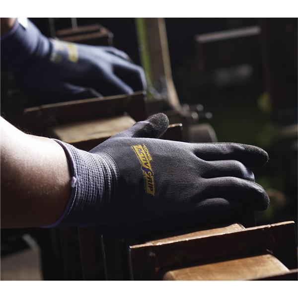 トワロン ニトリル背抜き手袋 アクティブグリップ L 581-L | ノジマ