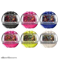 仮面ライダーゼッツ DXレジェンドライダーカプセムランダムボックス キラキラver.04(1BOX6