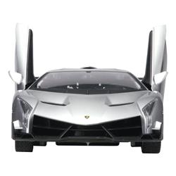 ラジコン　Lamborghini Veneno 1/18 スケール シルバー ラジコン Lamborghini Veneno 1/18 スケール シルバー 楽天市場