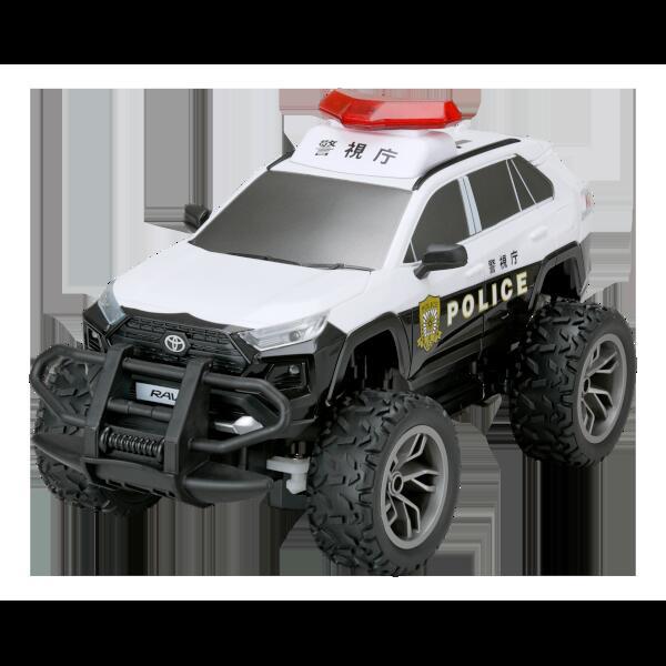 TOYOTA RAV4 R/C バトカー 1/18 1/18 R/C TOYOTA RAV4 パトカー｜商品詳細｜おもちゃ屋さんへ行