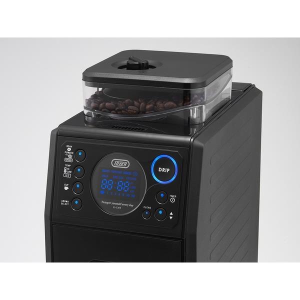 Toffy 全自動ミル付カスタムドリップコーヒーメーカー KCM9 | ノジマ