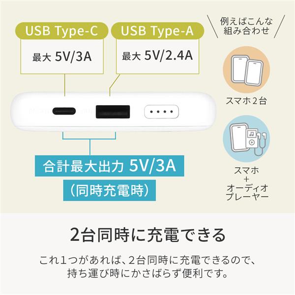 オウルテック 10000mAh 薄型モバイルバッテリー ブラック OWL-LPB10013