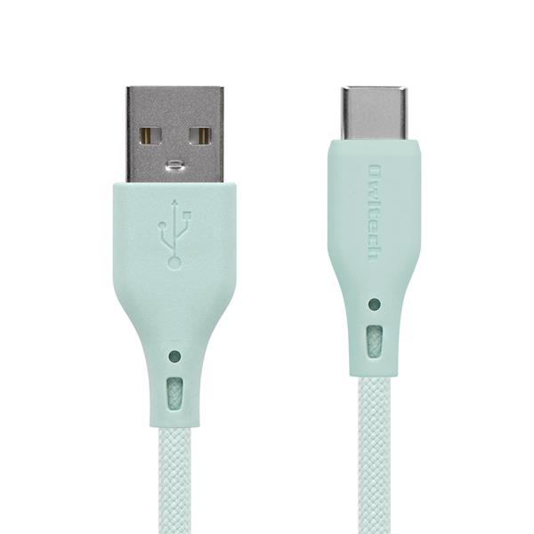 Owltech OWL-CBSRCA15-IB USB Type-A to USB Type-C シリコン Owltech OWL-CBSRCA15-IB USB Type-A to USB Type-C シリコン