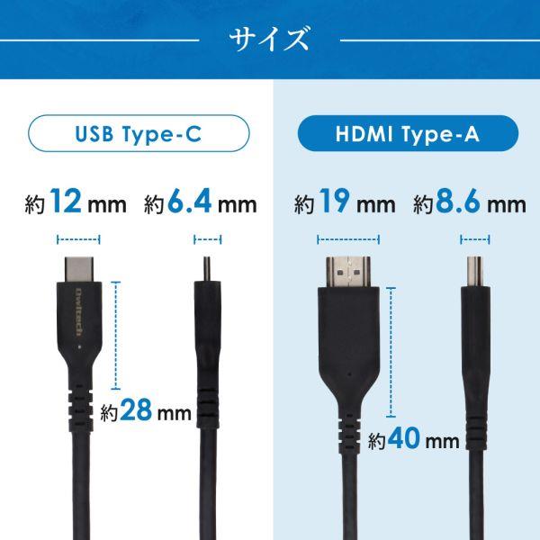 owlte出品　3点セット オウルテック USB C to HDMI Type-Aケーブル ブラック OWL