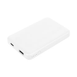 オウルテック 5000mAh モバイルバッテリー/ホワイト OWL-LPB5028-WH