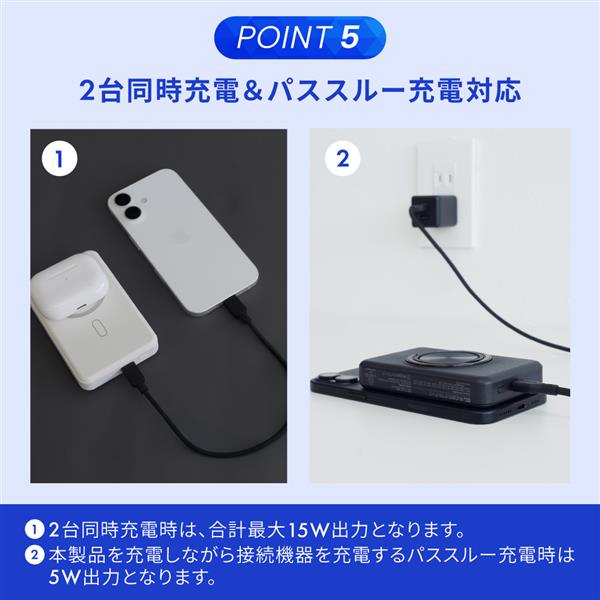 オウルテック 長寿命準固体電池採用モバイルバッテリー10000mAh OWL